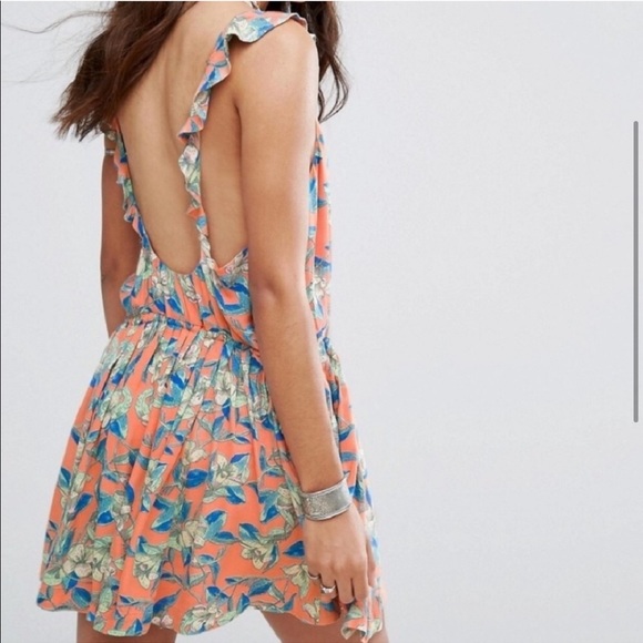 FREE PEOPLE cinched waist dress - Picture 2 of 5